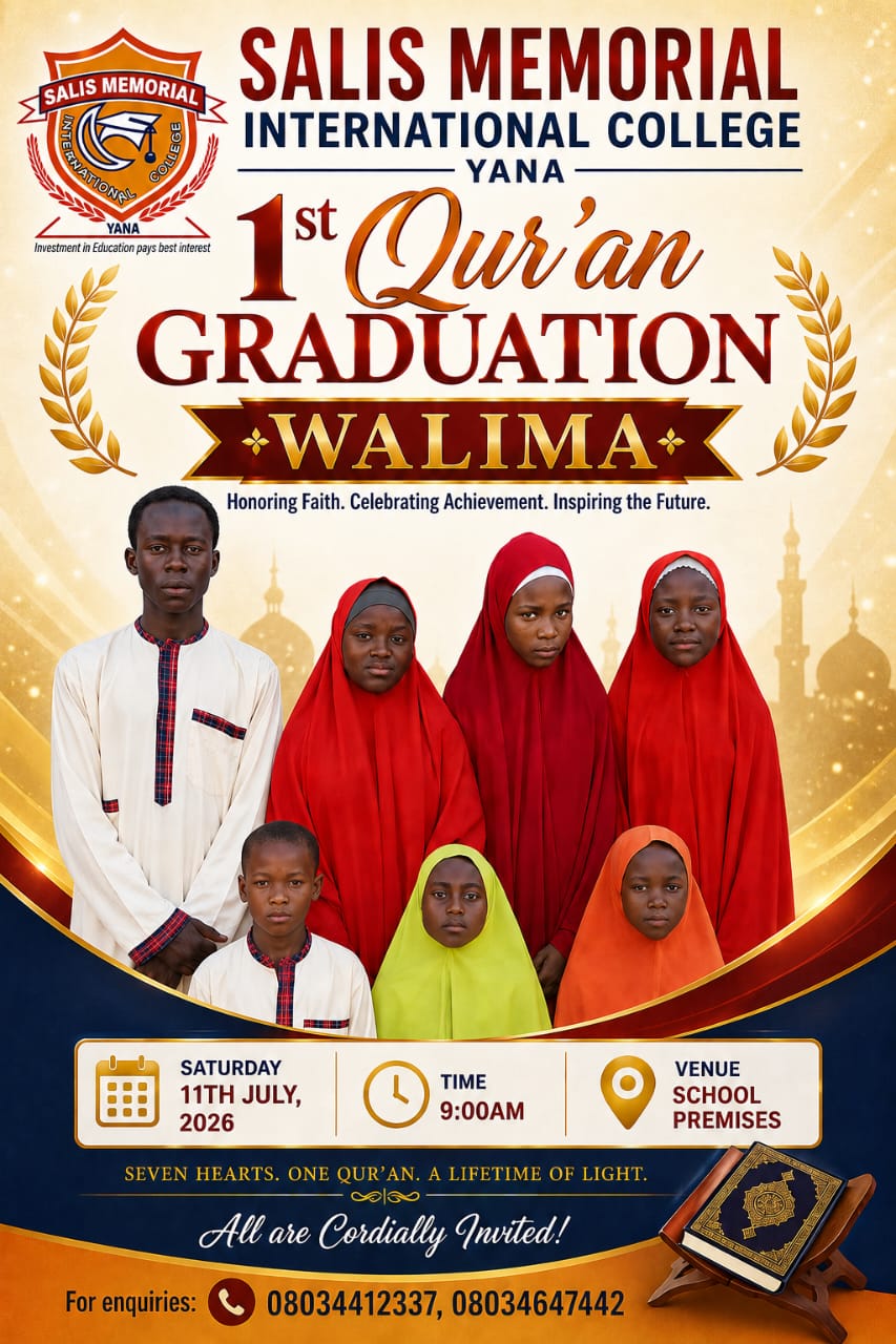 1st Qur'an Graduation Walima flyer